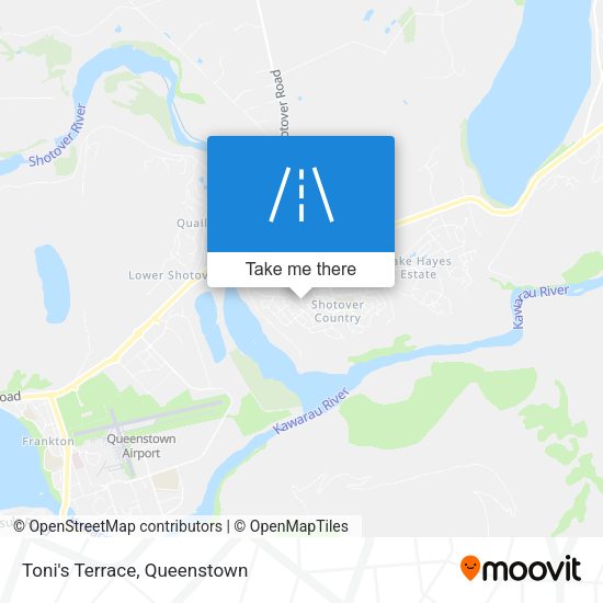 Toni's Terrace map