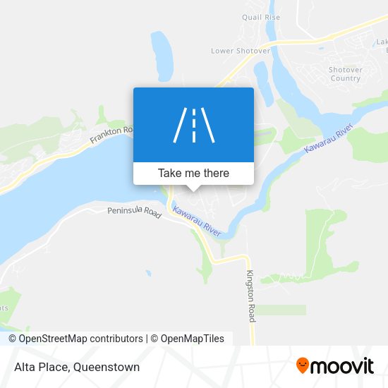 Alta Place map