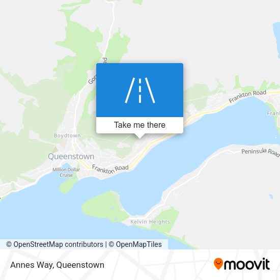 Annes Way map