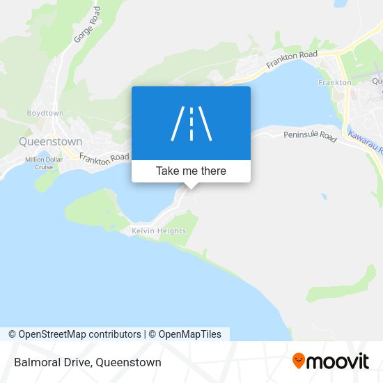 Balmoral Drive map