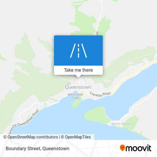 Boundary Street map