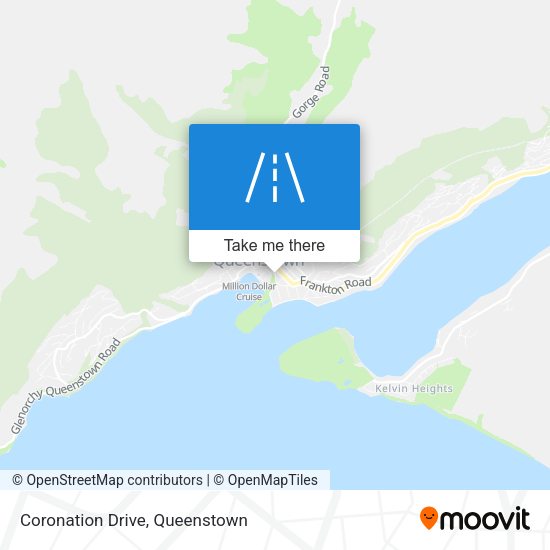 Coronation Drive map