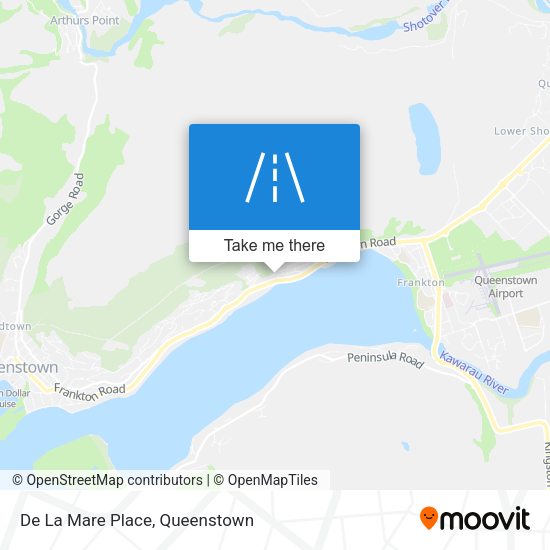 De La Mare Place map