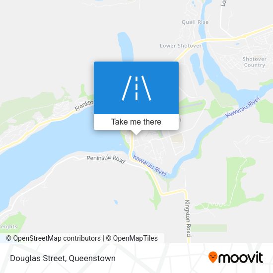 Douglas Street map