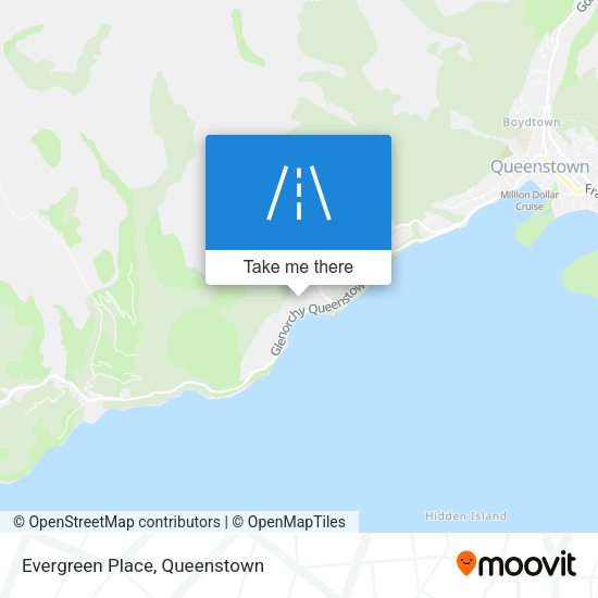 Evergreen Place map