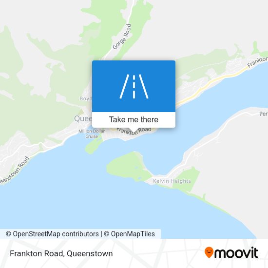 Frankton Road map