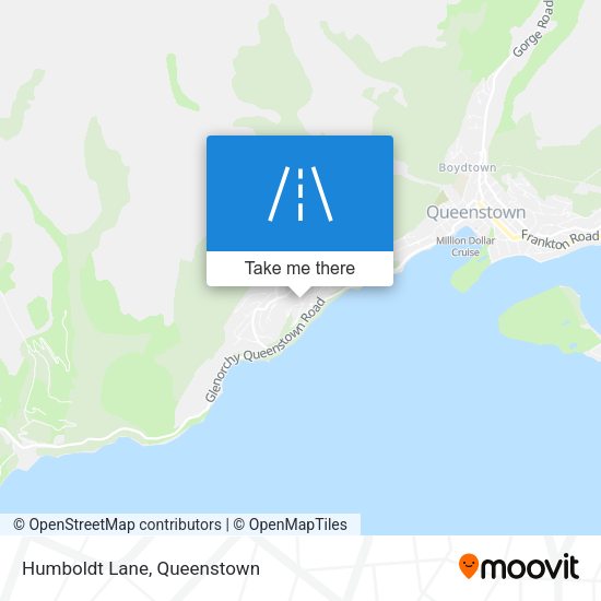 Humboldt Lane map