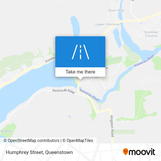 Humphrey Street map