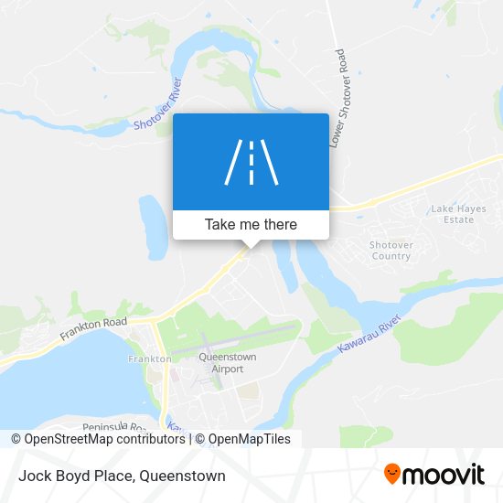 Jock Boyd Place map