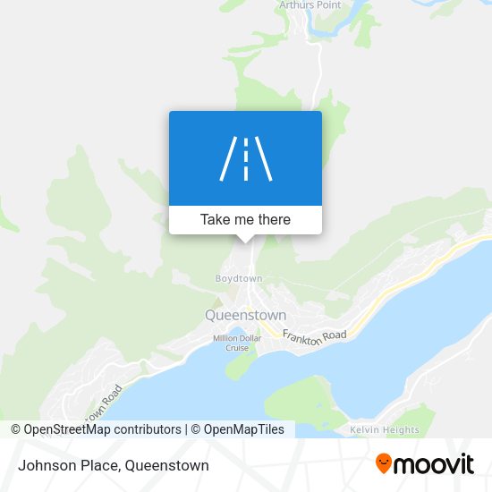 Johnson Place map