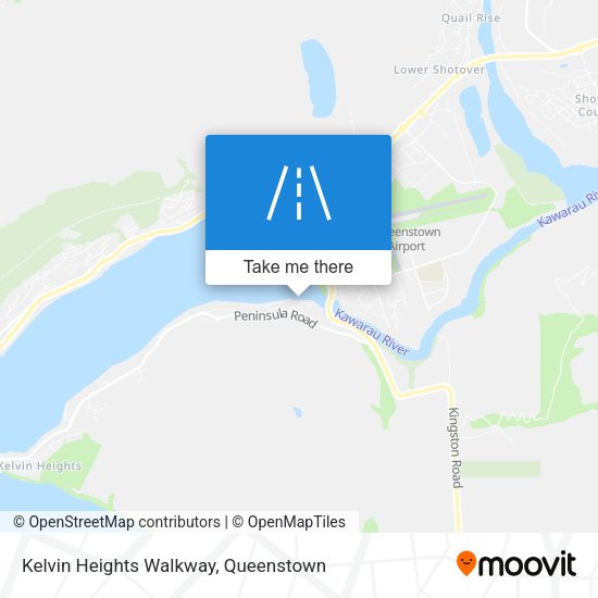 Kelvin Heights Walkway map