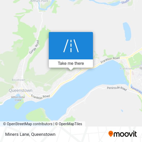 Miners Lane map