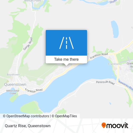 Quartz Rise map