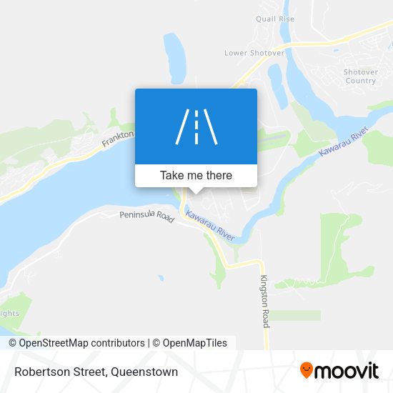 Robertson Street map