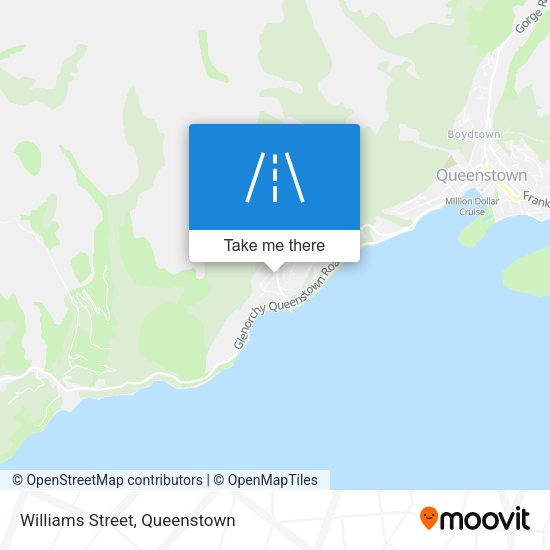 Williams Street map