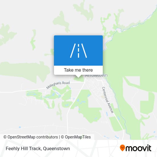 Feehly Hill Track map