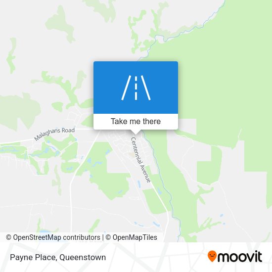 Payne Place map