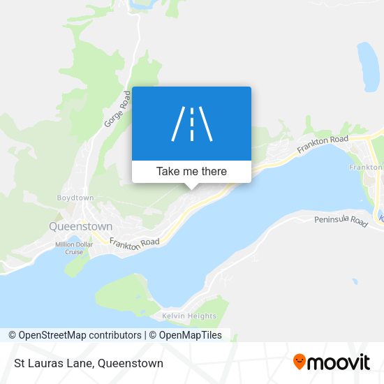 St Lauras Lane map