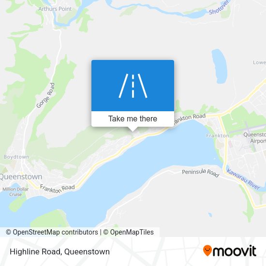 Highline Road map
