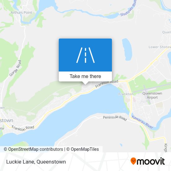 Luckie Lane map