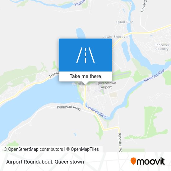 Airport Roundabout map