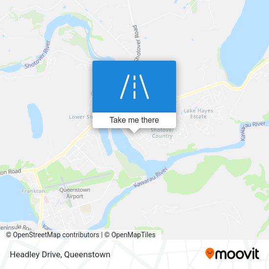 Headley Drive map