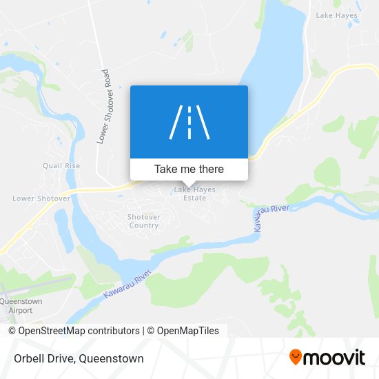 Orbell Drive map