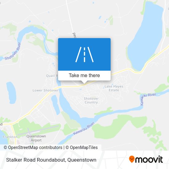 Stalker Road Roundabout map