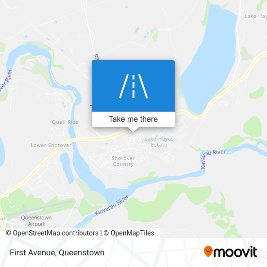 First Avenue map