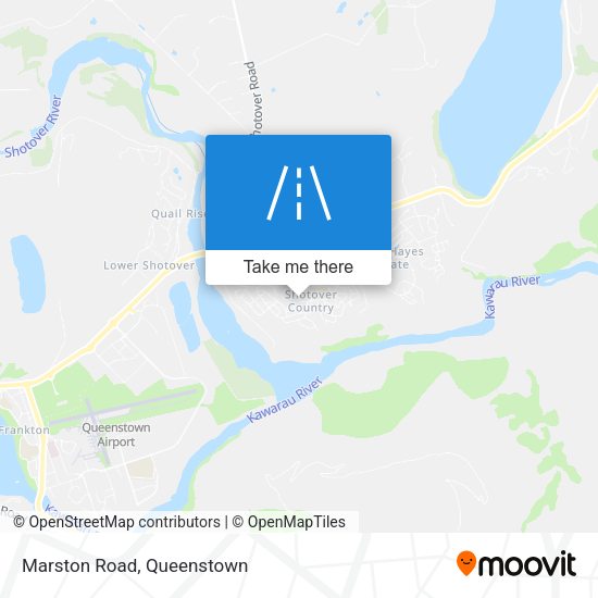 Marston Road map
