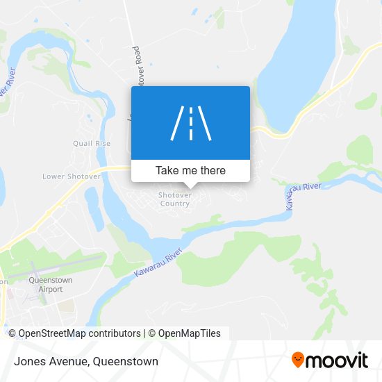 Jones Avenue map