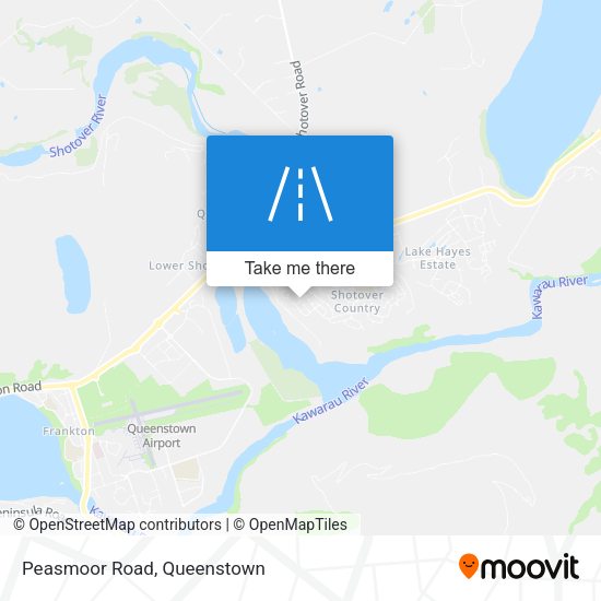 Peasmoor Road map