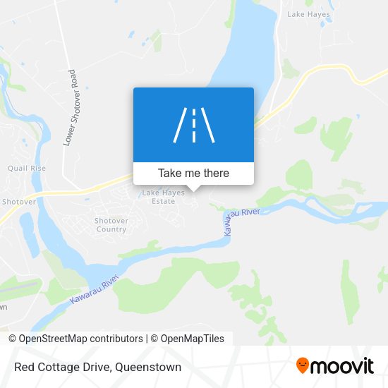 Red Cottage Drive map