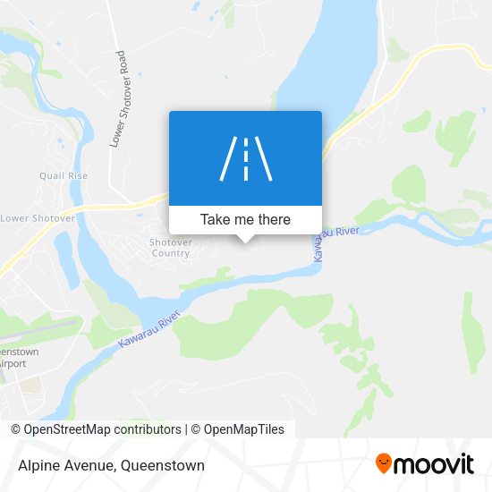 Alpine Avenue map