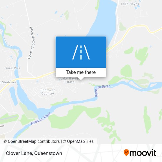 Clover Lane map