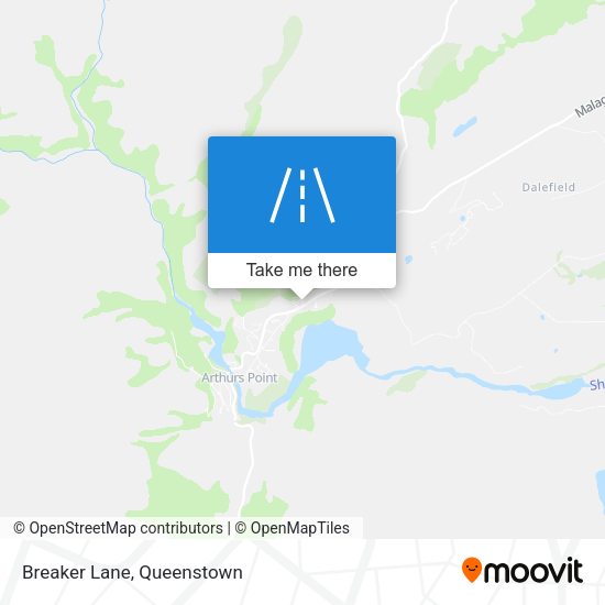 Breaker Lane map