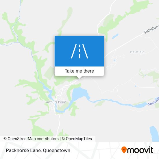 Packhorse Lane map