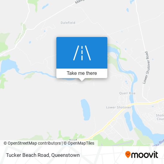Tucker Beach Road map