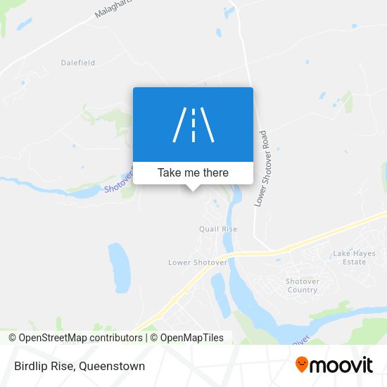 Birdlip Rise map