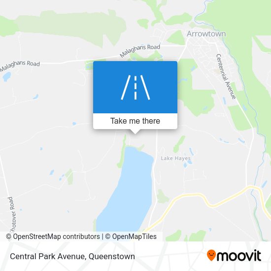 Central Park Avenue map
