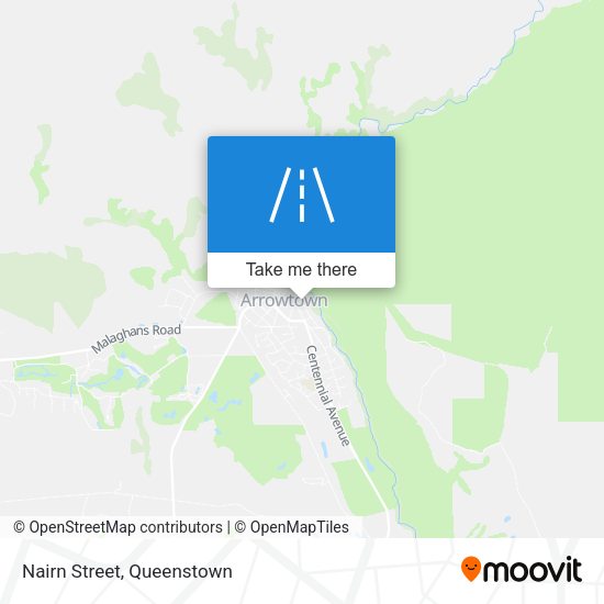 Nairn Street map