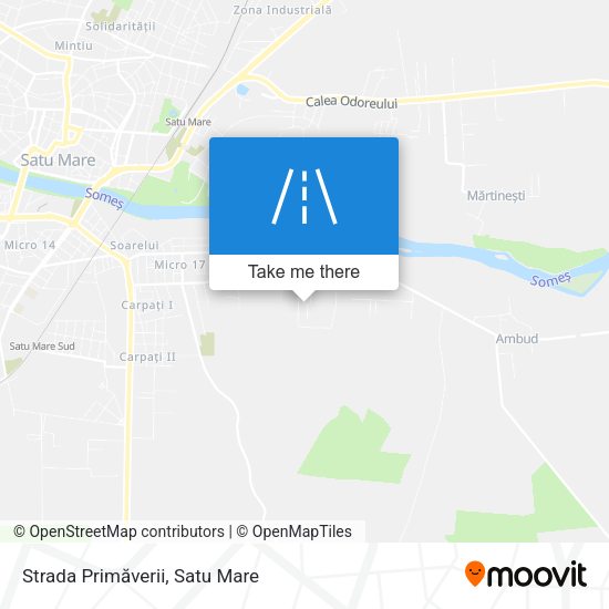Strada Primăverii map