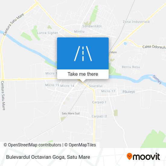 Bulevardul Octavian Goga map