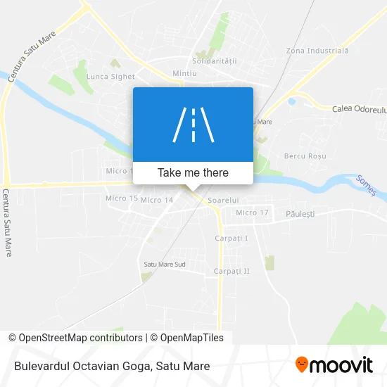 Bulevardul Octavian Goga map
