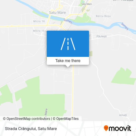 Strada Crângului map