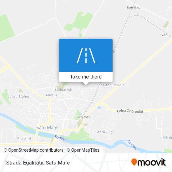 Strada Egalității map