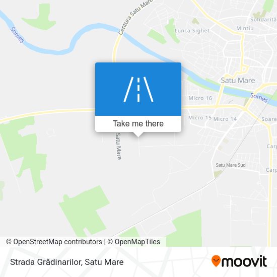 Strada Grădinarilor map