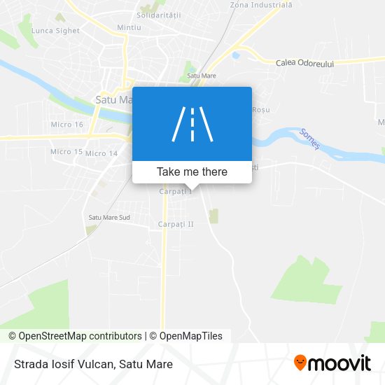 Strada Iosif Vulcan map