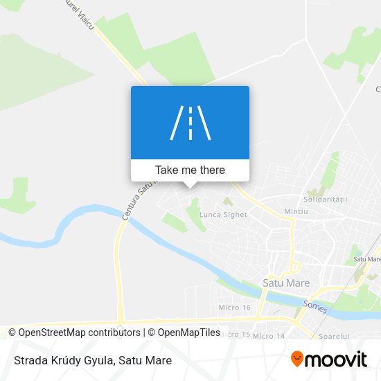 Strada Krúdy Gyula map