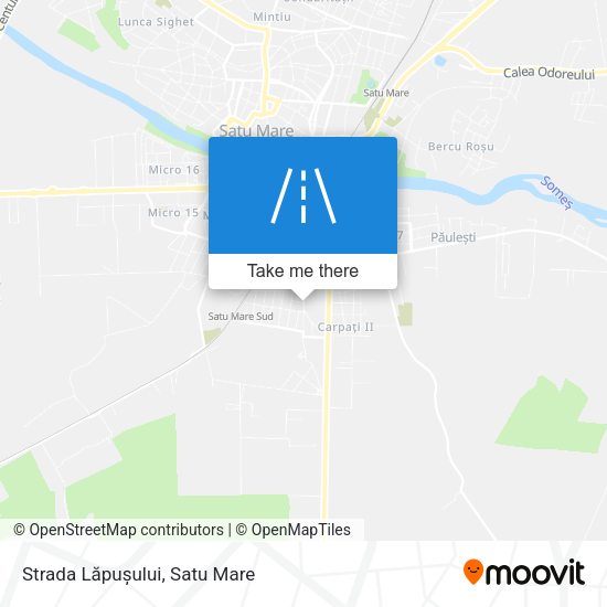 Strada Lăpușului map